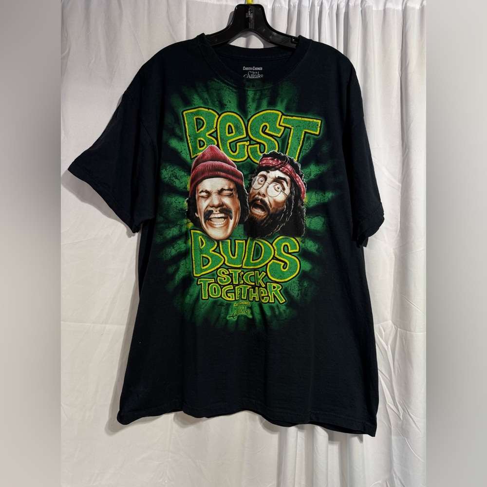 NWOT Best Buds Graphic Tee - Black Sz XL (9AK)